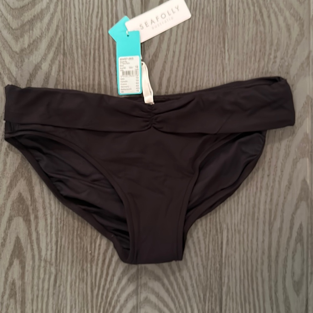Seafolly Black Bottoms - New